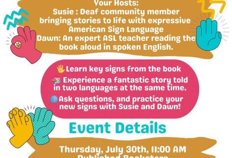 Signing Stories with Susie - Free