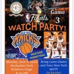 💙🧡🤍 Knicks Family Friendly Watch Party - Free 💙🧡🤍