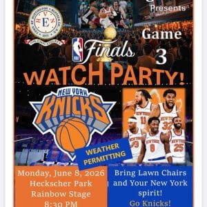 💙🧡🤍 Knicks Family Friendly Watch Party - Free 💙🧡🤍