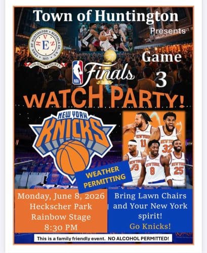 💙🧡🤍 Knicks Family Friendly Watch Party - Free 💙🧡🤍