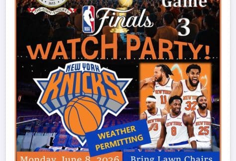 💙🧡🤍 Knicks Family Friendly Watch Party - Free 💙🧡🤍