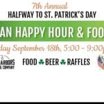 7th Annual Half-Way to St. Patrick's Day - Hibernian Happy Hour & Food Drive