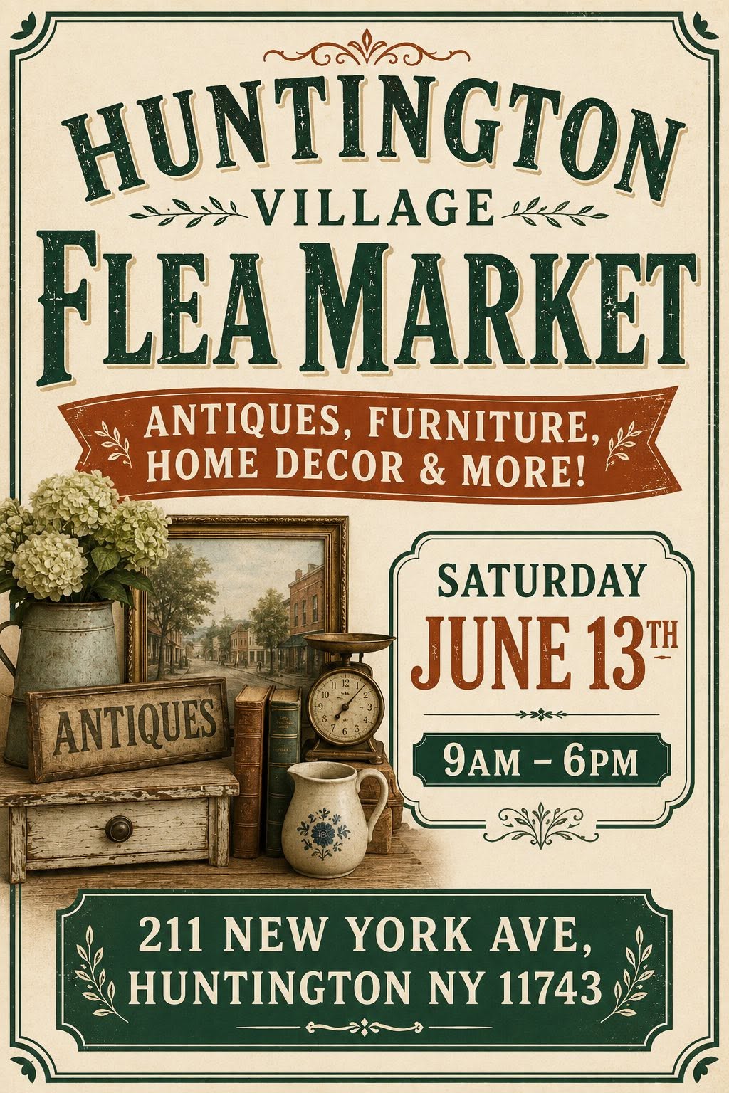 Huntington Village Flea Market