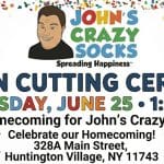John's Crazy Socks - Ribbon Cutting - Grand Opening - Free