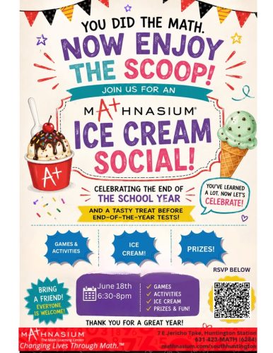 Mathnasium Ice Cream Social - Free
