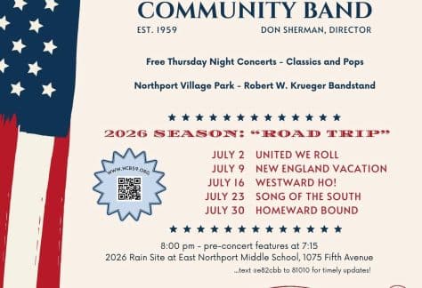 Northport Community Band Concert Series - "Road Trip" - Free