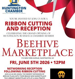 Beehive Marketplace Grand Opening Ribbon Cutting and Reception - Free
