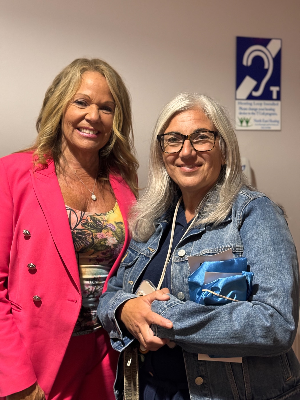 Town Councilwoman Theresa Mari and Janine Delgado - Executive Director, Huntington Youth Bureau. Naloxone Saves Lives: Youth Bureau Leads Overdose-Response Training Amid Summer Risk
