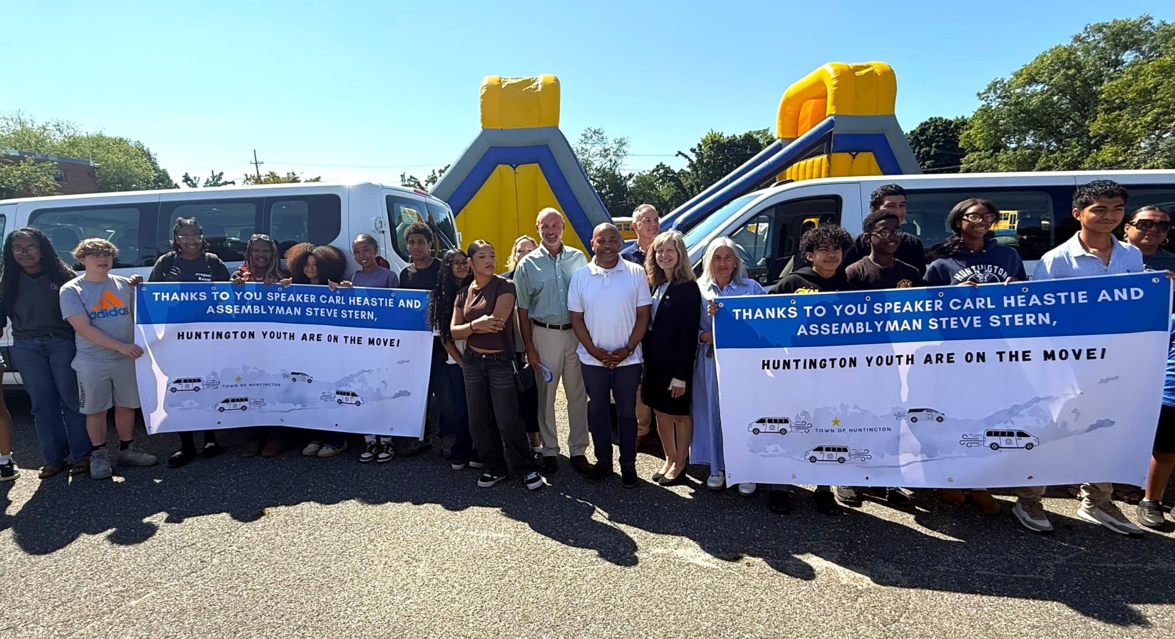 Assemblyman Steve Stern Welcomes Speaker Carl Heastie to Huntington Station, Announces $1.4 Million for Breezy Park