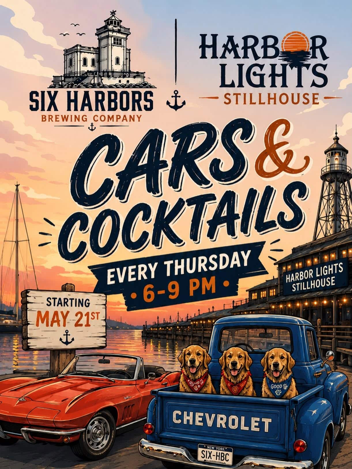 Cars and Cocktails - Every Thursday - Free