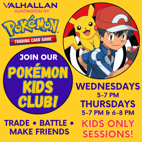 Valhallan Pokémon Trading Card Club - AGES 6-16