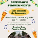 Greenlawn Summer Nights – Free