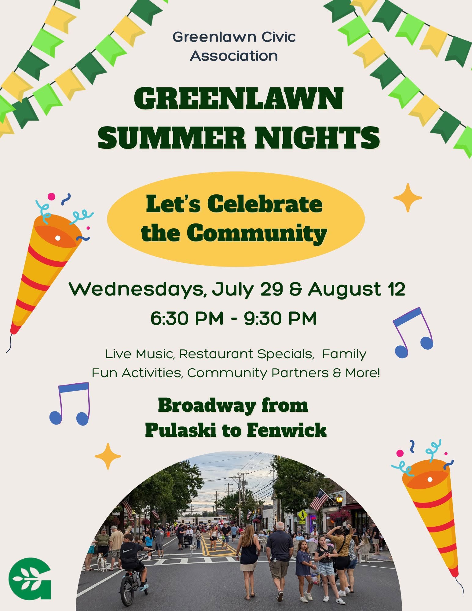 Greenlawn Summer Nights – Free