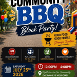 Faith Missionary Baptist Church Community BBQ Block Party – Free