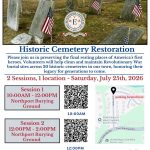 Historic Cemetery Restoration – Free