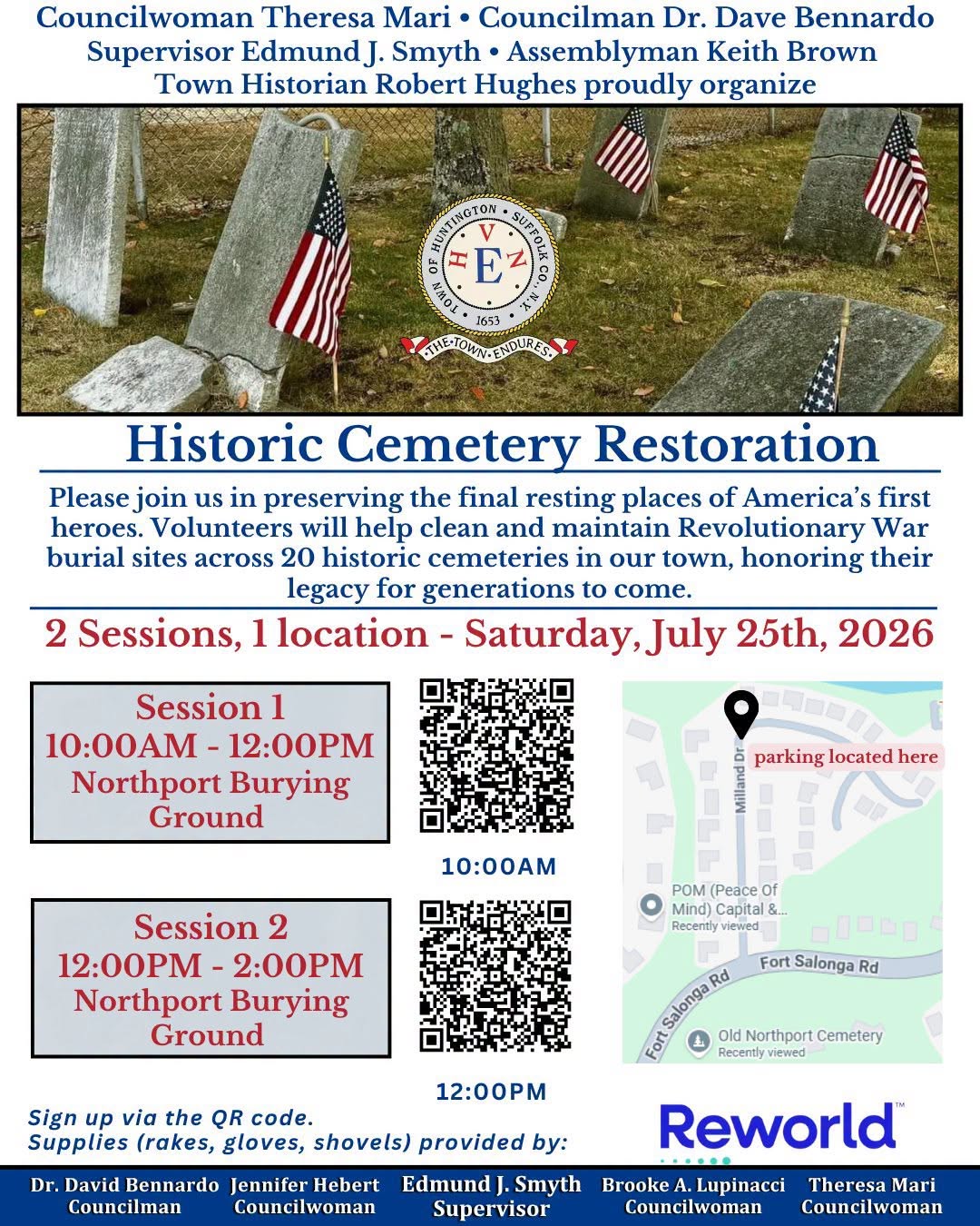 Historic Cemetery Restoration – Free