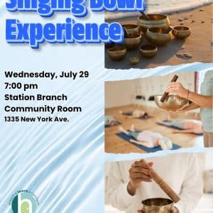 Singing Bowl Experience - Free