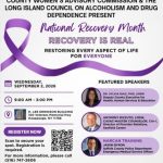 💜 Recovery Is REAL – Join Us for Suffolk County's National Recovery Month Kick-Off! 💜