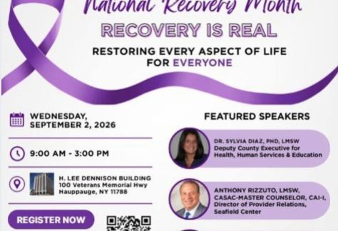 💜 Recovery Is REAL – Join Us for Suffolk County's National Recovery Month Kick-Off! 💜