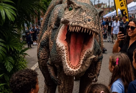 Summer Arts Festival - Dino Safari Adventure Live - Free