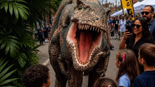 Summer Arts Festival - Dino Safari Adventure Live - Free