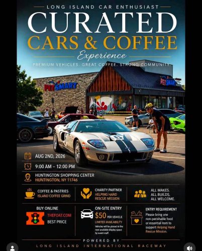 Food & Essential Goods Drive with Long Island Car Enthusiasts to benefit Helping Hands Rescue Mission - Free