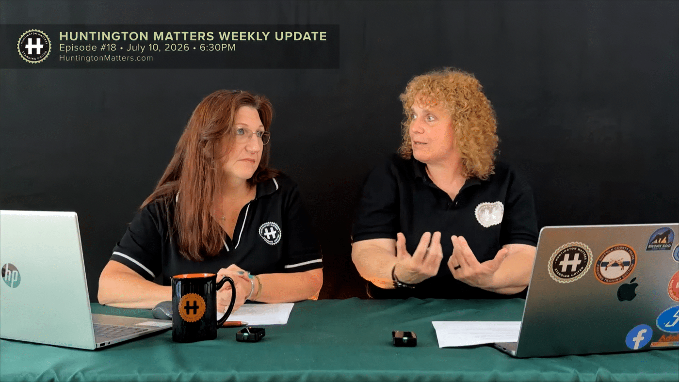 Huntington Matters Weekly Update Ep. 18 | Fair Meadow Park, Postal Check Theft Arrests & Massage Enterprise