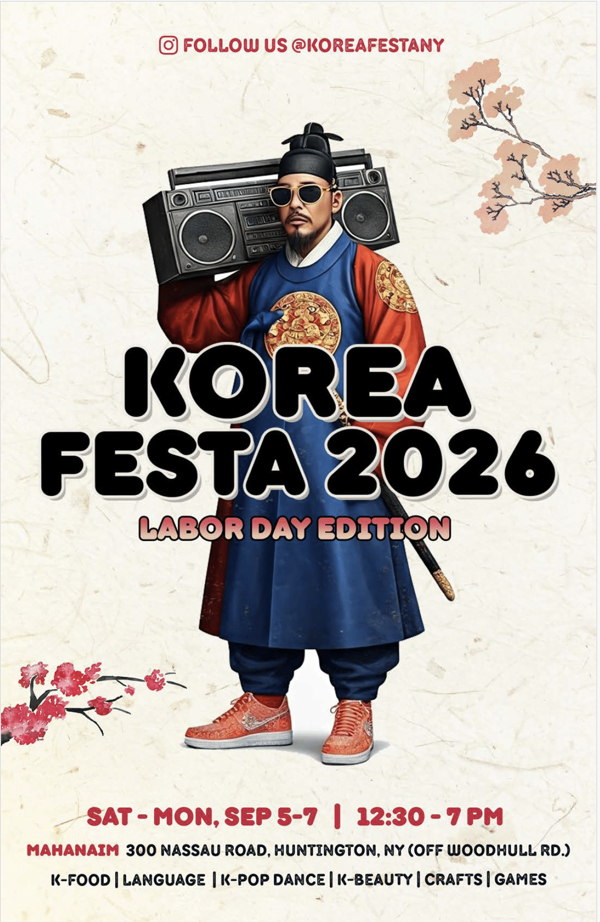 Korea Festa (Labor Day Weekend) – FREE
