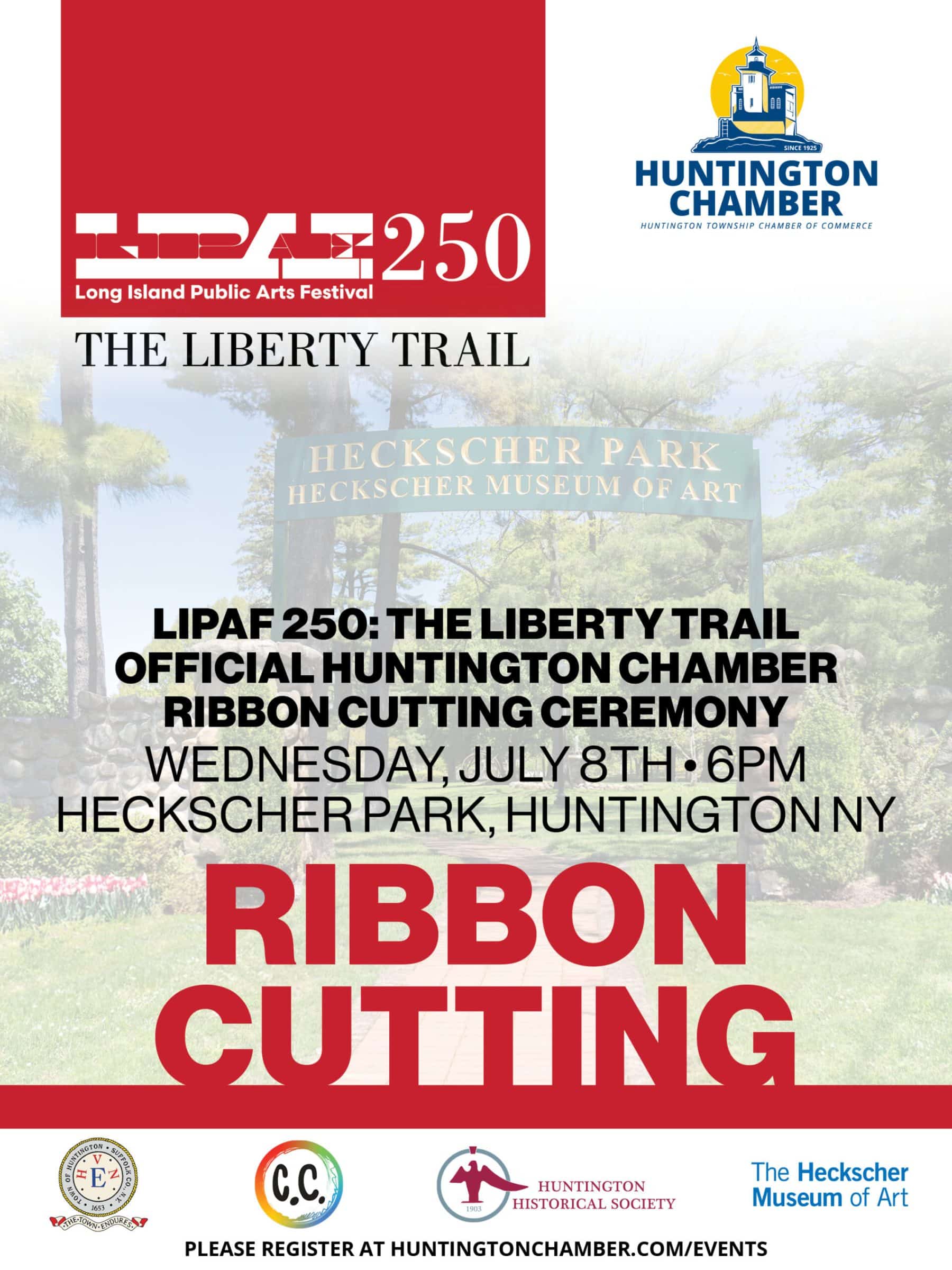 LIPAF 250: The Liberty Trail Official Huntington Chamber Ribbon Cutting Ceremony
