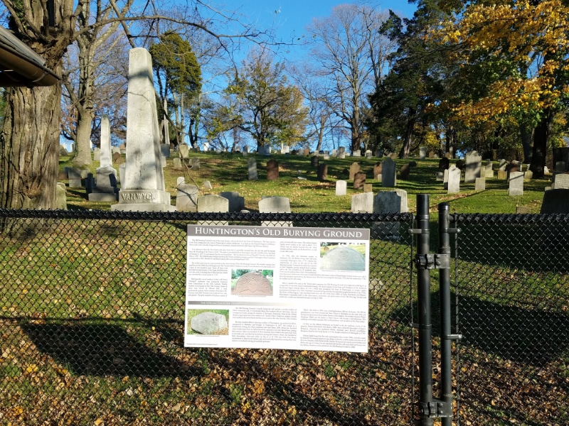Old Burying Ground Tour - Huntington Historical Society