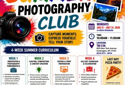 Summer Photography Club - FREE