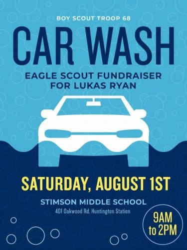 Car Wash - Eagle Scout Fundraiser - Donations