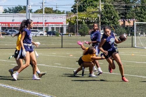 Girls Flag Football Takes the Field at Breezy Park