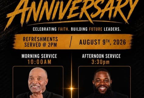 Faith Missionary Baptist Church Youth Ministry Anniversary – Free