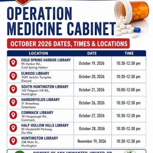 Operation Medicine Cabinet - SCPD 2nd Precinct Cope Free