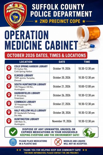 Operation Medicine Cabinet - SCPD 2nd Precinct Cope Free