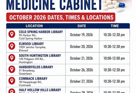 Operation Medicine Cabinet - SCPD 2nd Precinct Cope Free