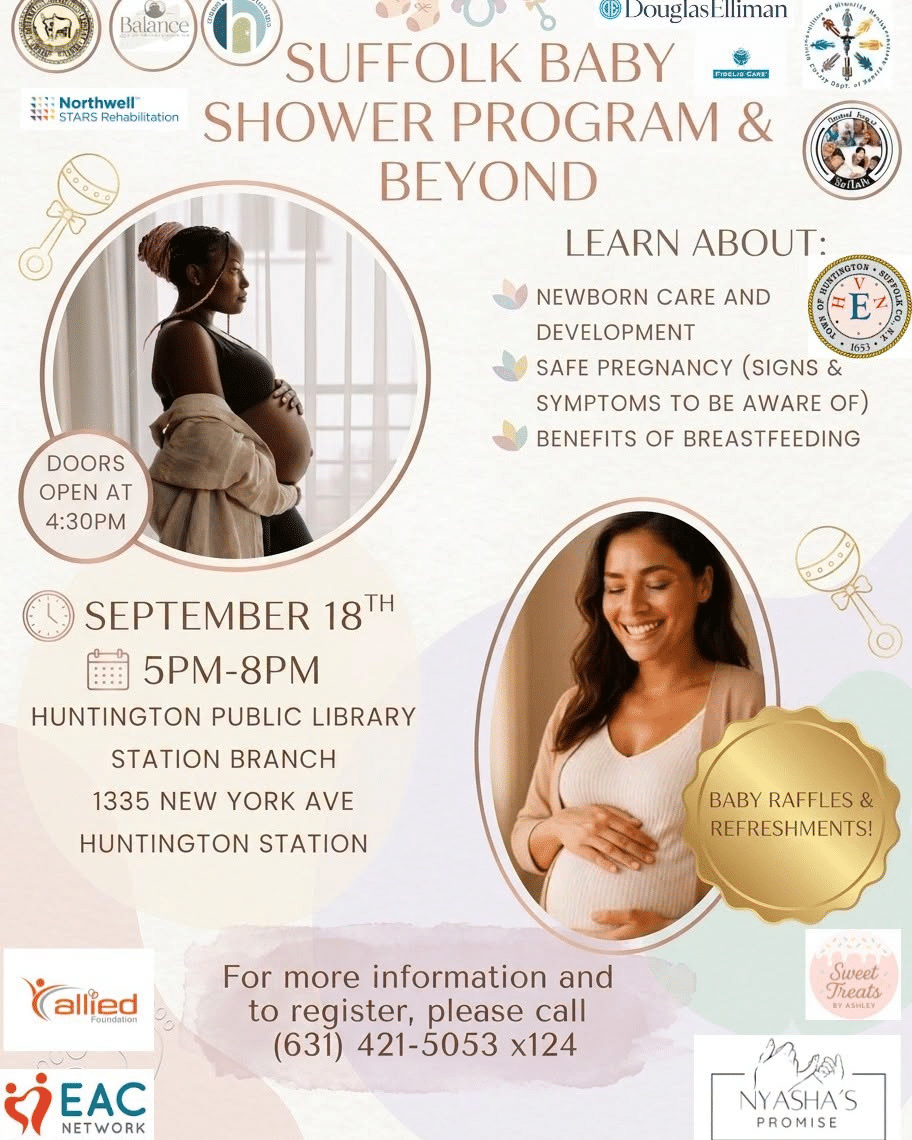 Suffolk Baby Shower Program & Beyond – Free
