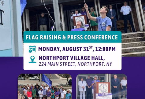 Northport Recovery Month Flag Raising – Free NEW
