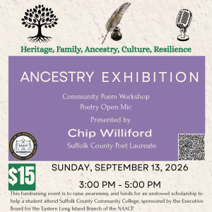 Ancestry: Poetry Workshop & Open Mic