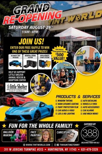 Grand Re-Opening Of Tint World - Family-Friendly Community Event – Free