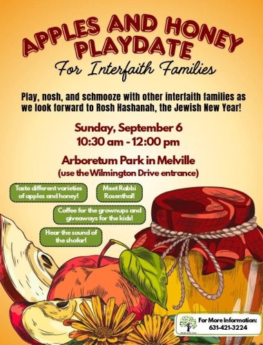 Apples and Honey Playdate - for Interfaith Families - Free