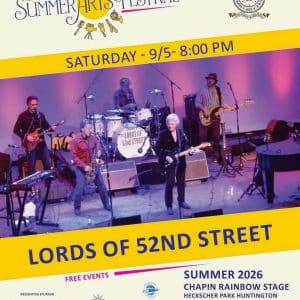 Summer Arts Festival - The Lords of 52nd Street - Free Featured