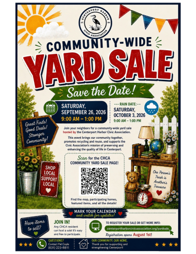 CHCA Community Yard Sale