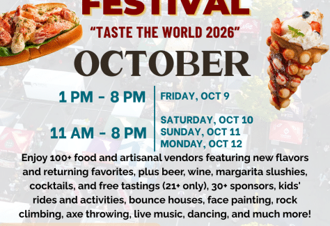 Famous Food Festival 2026 - Columbus Day Weekend at Tanger Outlets Deer Park, NY