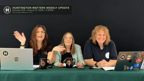 Huntington Matters Weekly Update Episode 24 with June Margolin, Dana Richter and Diane Schaber. Huntington Matters Weekly Update: School Rankings, Police Cases & Trying Something New