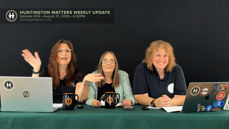 Huntington Matters Weekly Update Episode 24 with June Margolin, Dana Richter and Diane Schaber. Huntington Matters Weekly Update: School Rankings, Police Cases & Trying Something New