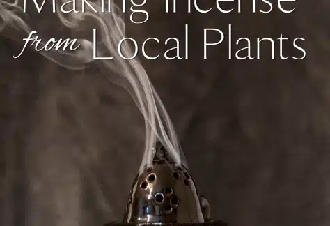 Making Incense From Local Plants