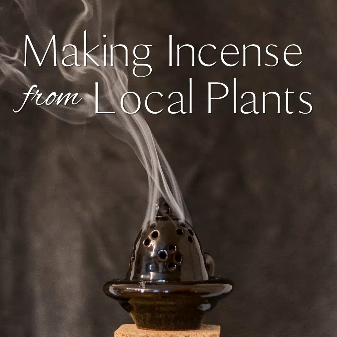 Making Incense From Local Plants