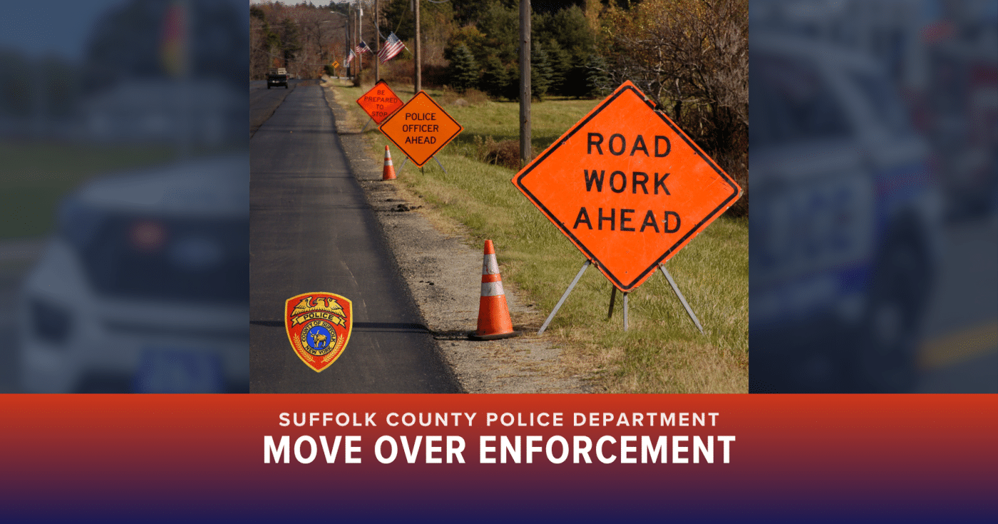 Suffolk County Police Department Move Over Law Enforcement